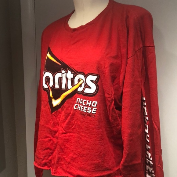 Red Doritos Graphic Long Sleeve Shirt - Picture 2 of 9